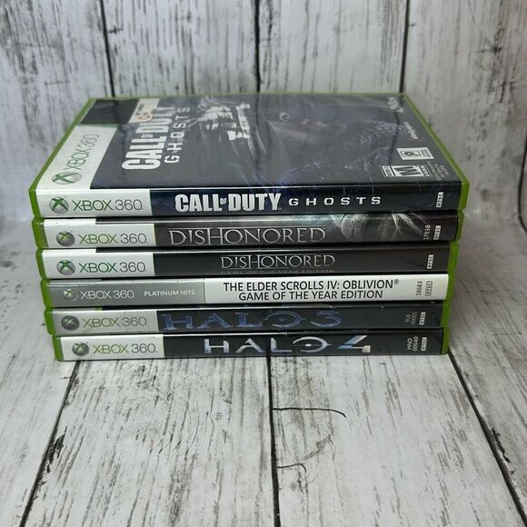 Microsoft Xbox 360 lot of 5 Games Call of Duty Dishonored Halo 3 and 4 - Picture 10 of 10